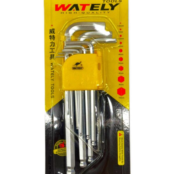 9PCS BALLPOINT ALLEN KEY SET
