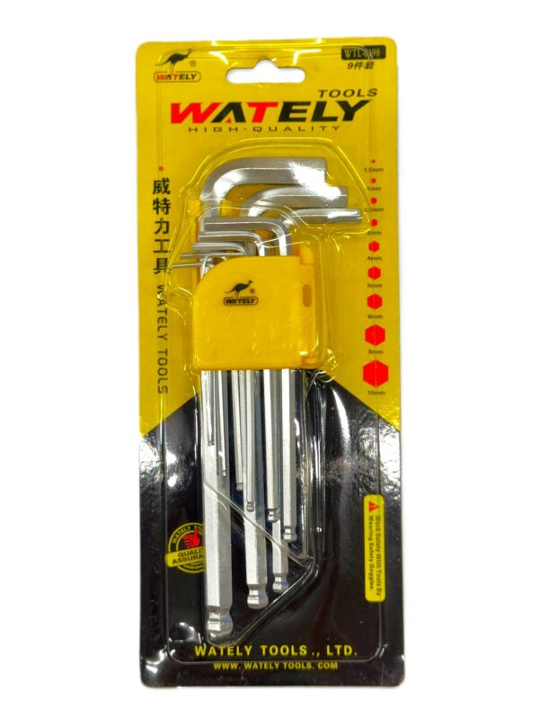 9PCS BALLPOINT ALLEN KEY SET