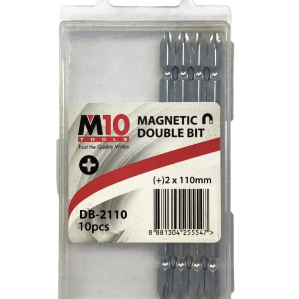 MAGNETIC DOUBLE BIT (+)2x110MM (1PCS)-H35
