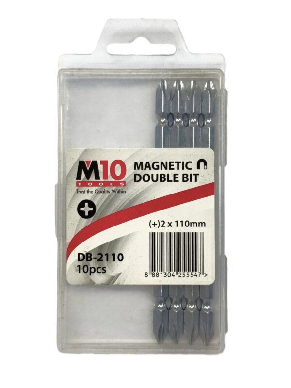 MAGNETIC DOUBLE BIT (+)2x110MM (1PCS)-H35