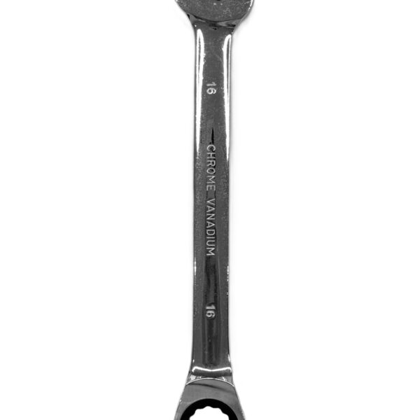 CHROME VANADIUM RACHET COMBINATION SPANNER 16MM-H36