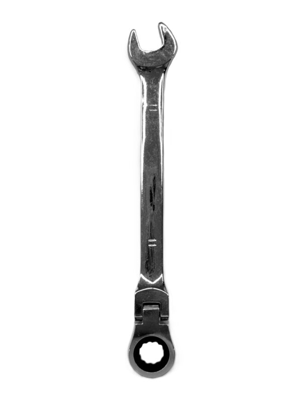 CHROME VANADIUM FLEXIBLE HEAD RACHET COMBINATION SPANNER 11MM-H43