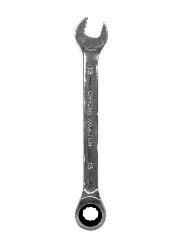 CHROME VANADIUM RACHET COMBINATION SPANNER 13MM-H47