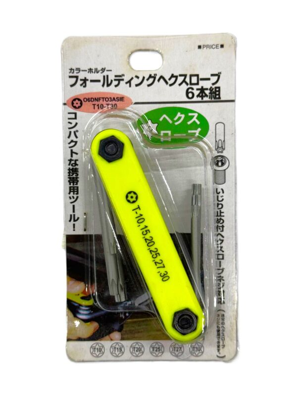 FOLDING HEX KEY 6PC-H50