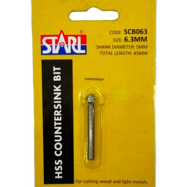 HSS COUNTERSINK BIT 6.3MM-H53