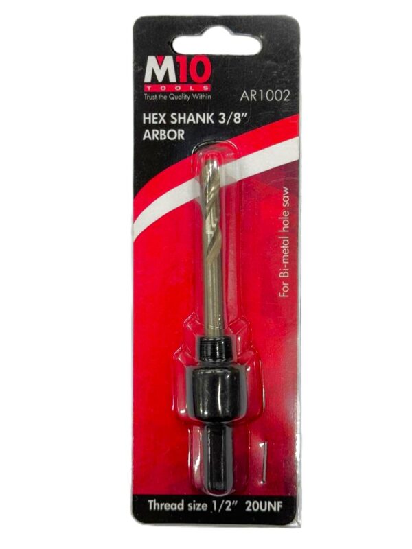 HEX SHANK 3/8" ARBOR AR1002-H61