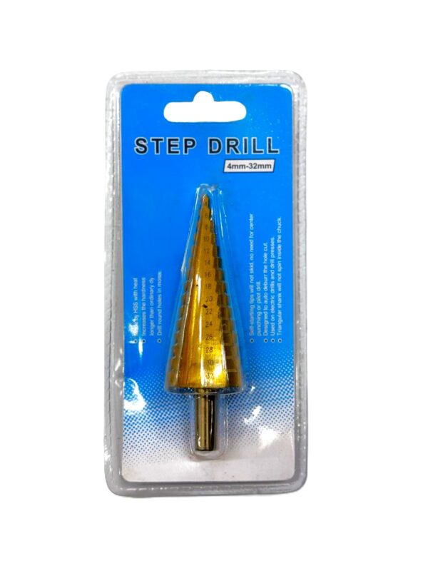STEP DRILL 4MM-32MM-H65