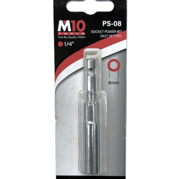 SOCKET POWER BIT 1/4" (NUT SETTER) PS-08-H66