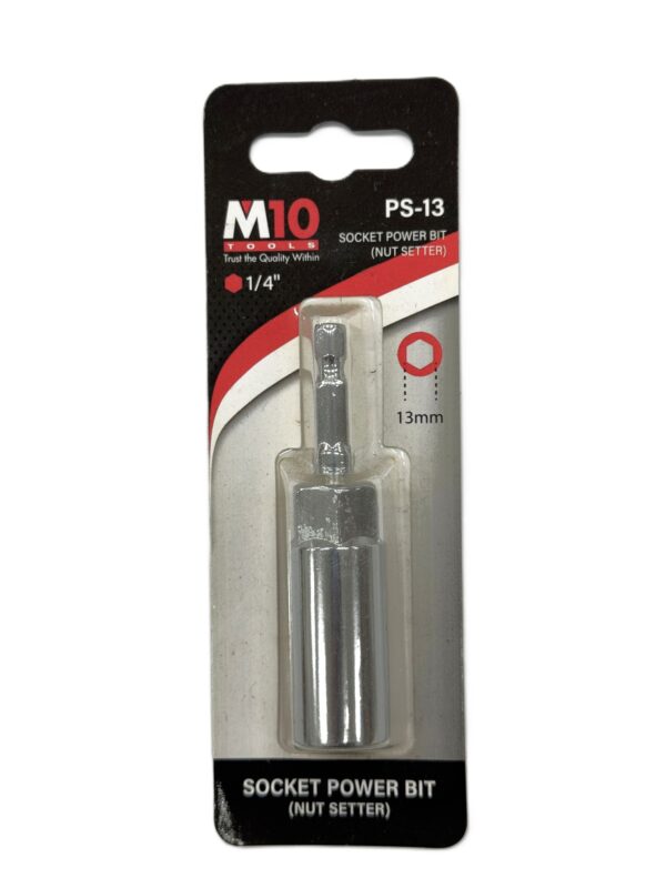 SOCKET POWER BIT 1/4" (NUT SETTER) PS-13 -H68