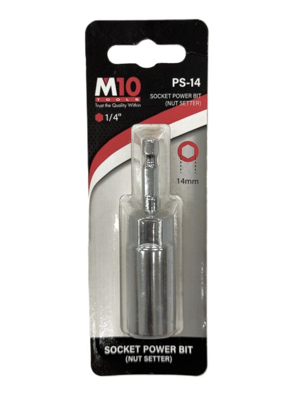 SOCKET POWER BIT 1/4" (NUT SETTER) PS-14 -H73