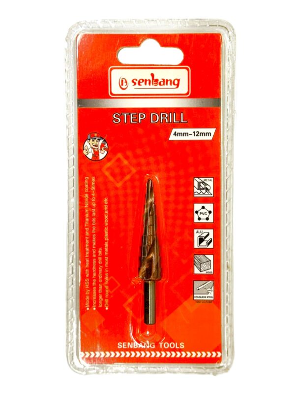 STEP DRILL (4mm-12mm) -H83