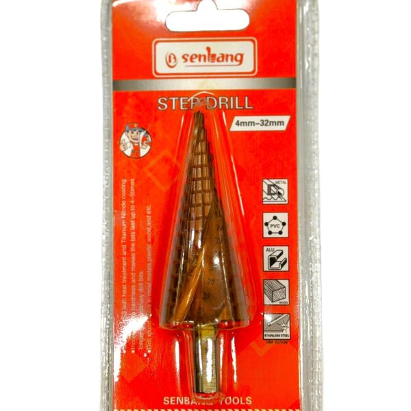 STEP DRILL (4mm-32mm) -H84