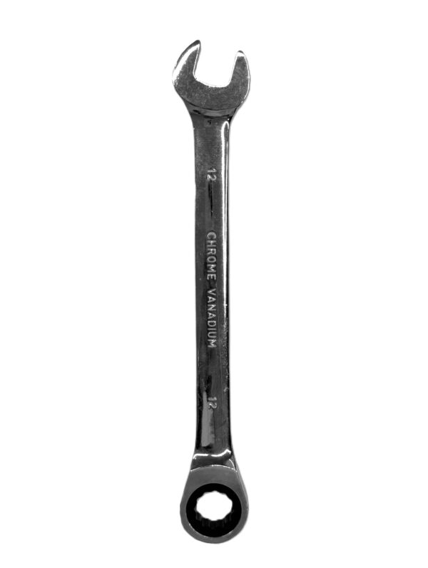 CHROME VANADIUM RACHET COMBINATION SPANNER 12MM-H21