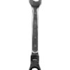 CHROME VANADIUM FLEXIBLE HEAD RACHET COMBINATION SPANNER 15MM-H39