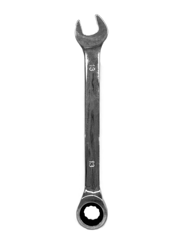 CHROME VANADIUM RACHET COMBINATION SPANNER 13MM-H47