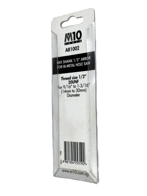 HEX SHANK 3/8" ARBOR AR1002-H61