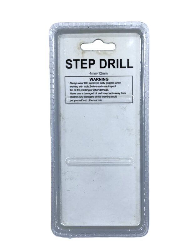 STEP DRILL 4MM-12MM-H64