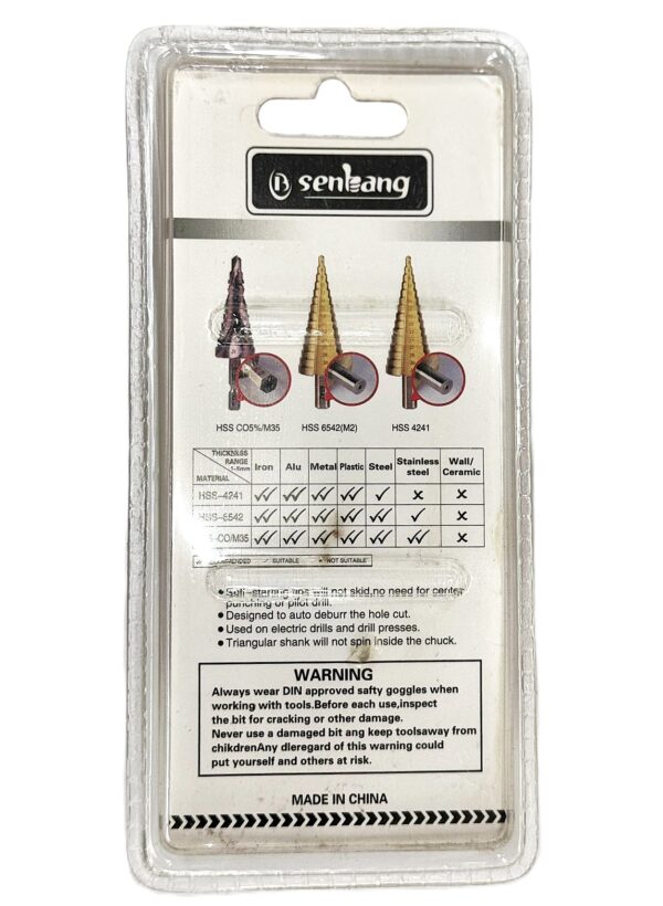 STEP DRILL (4mm-32mm) -H84