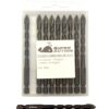 TUNGSTEN CARBIDE DRILL BIT (4CUT) 8MM/pcs-H06