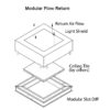 LMSD MODULAR SLOT DIFFUSER