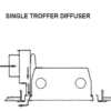 CCLT LIGHT TROFFER (CEILING COMPONENT)