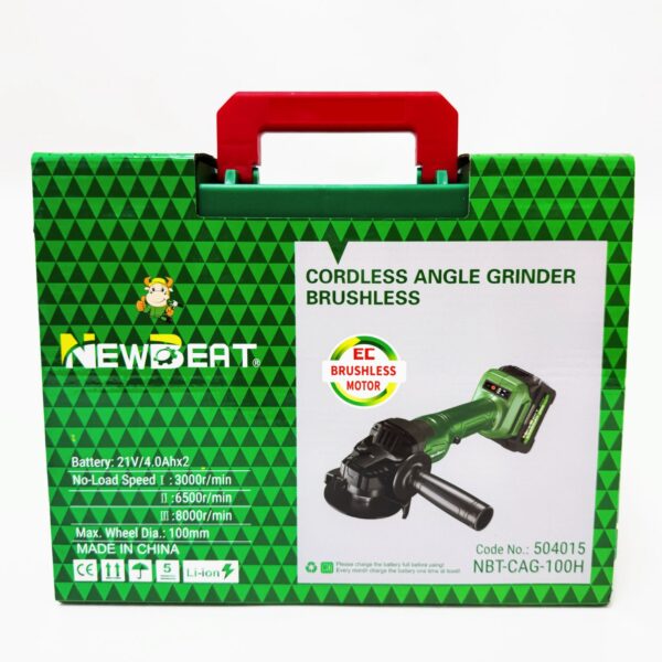 CORDLESS ANGLE GRINDER BRUSHLESS