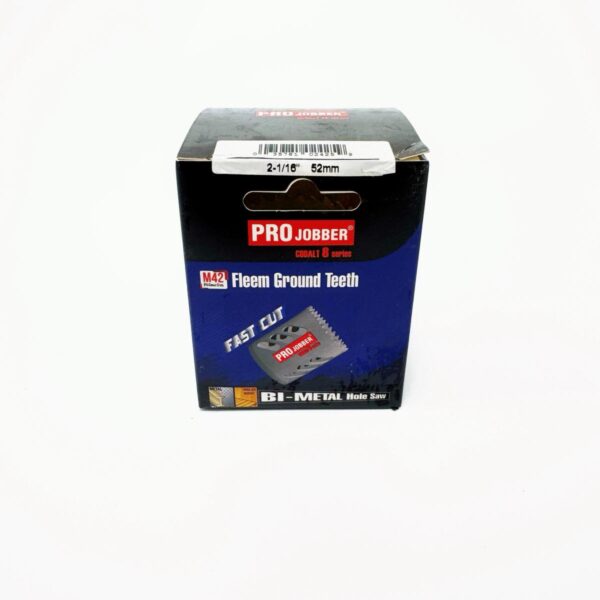 PROJOBBER 52MM M42 FLEEM GROUND TEETH BI-METAL HOLE SAW