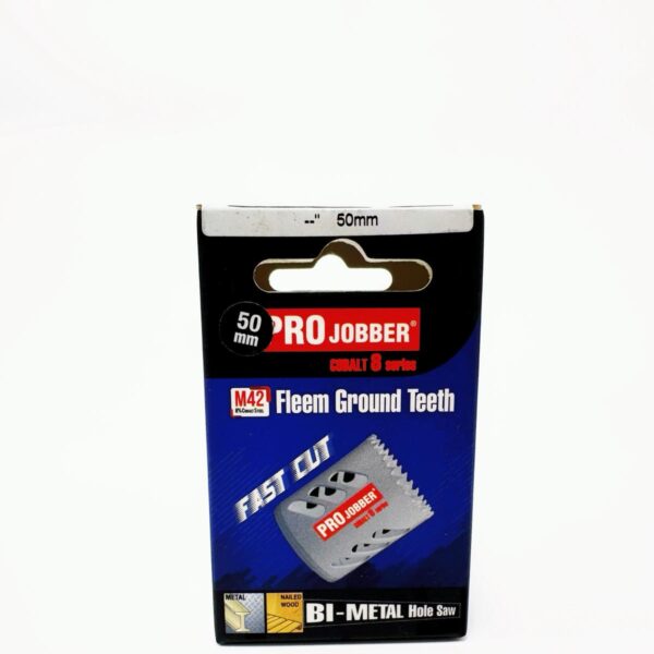 PROJOBBER 50MM M42 FLEEM GROUND TEETH BI-METAL HOLE SAW