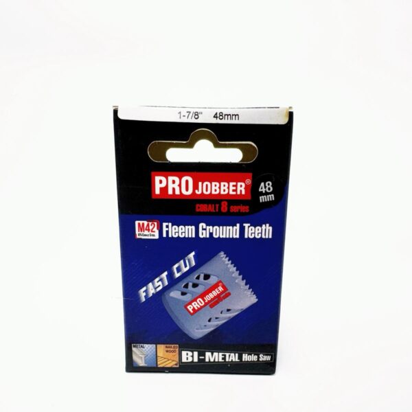 PROJOBBER 48MM M42 FLEEM GROUND TEETH BI-METAL HOLE SAW