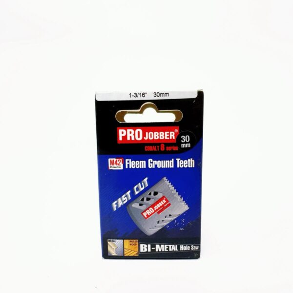 PROJOBBER 30MM M42 FLEEM GROUND TEETH BI-METAL HOLE SAW