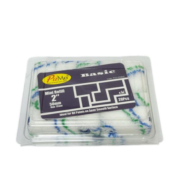 PIZMO BASIC 2" ROLLER REFILL (20PCS/PKT)