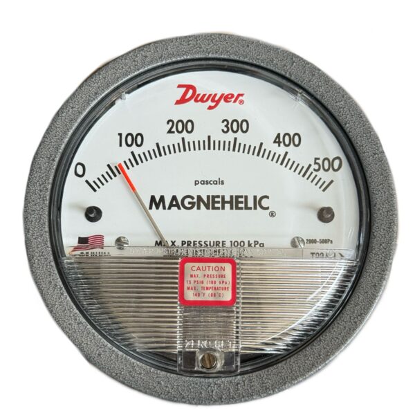 DWYER MAGNEHELIC DIFFERENTIAL PRESSURE GAUGE